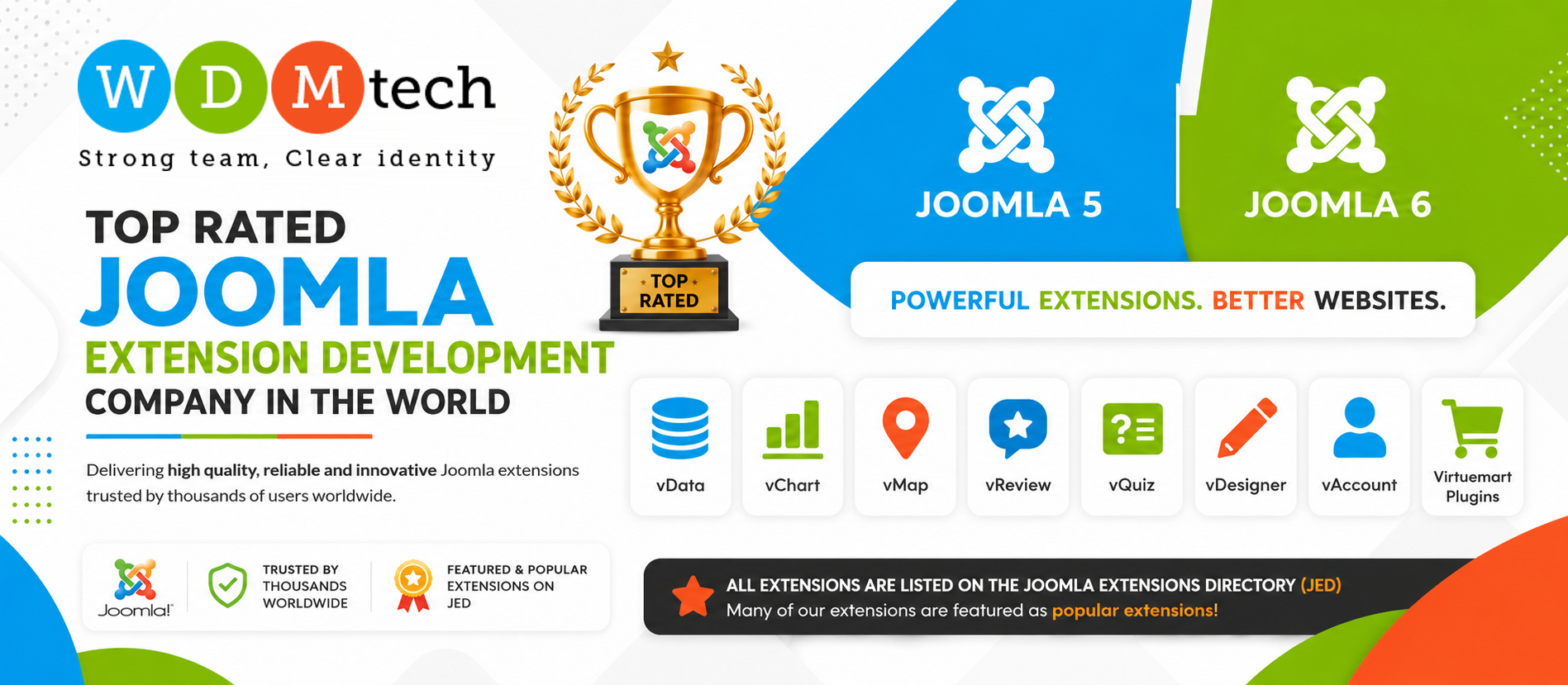 WDMtech – Top Rated Joomla Extension Development Company