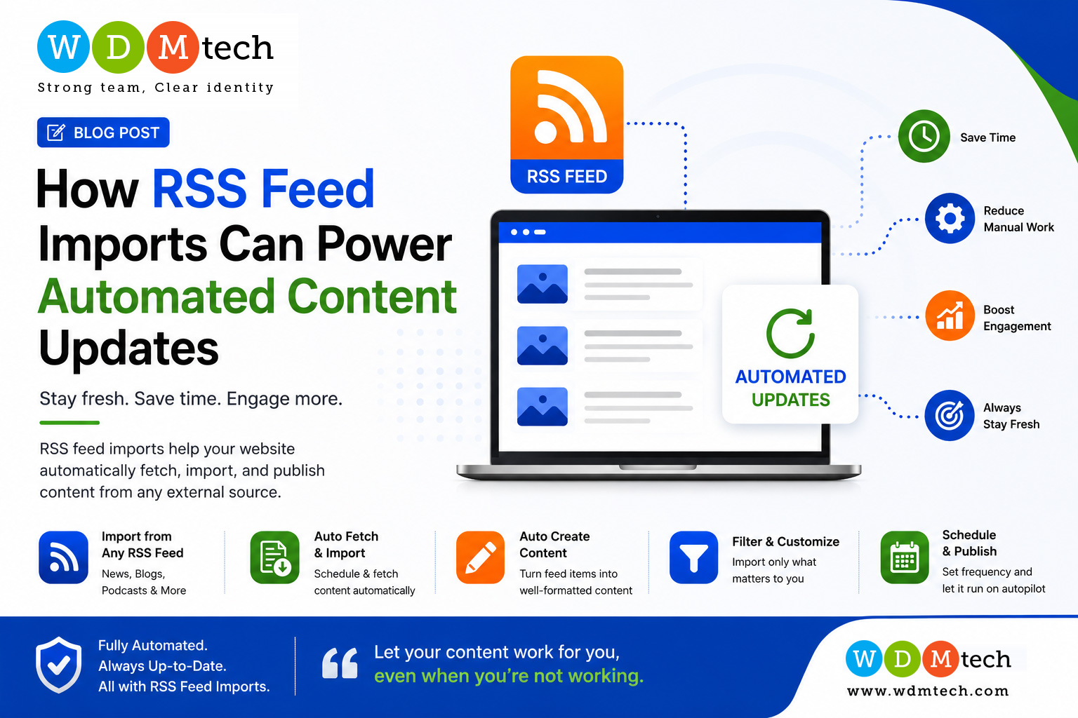 How RSS Feed Imports Can Power Automated Content Updates